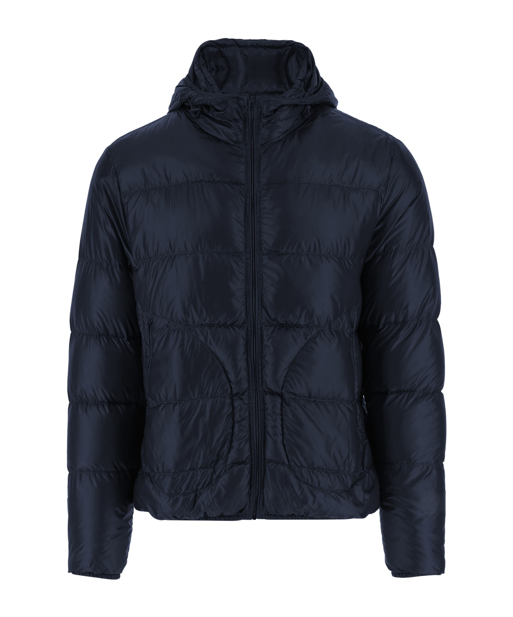 Herno Hooded Padded Jacket In Black