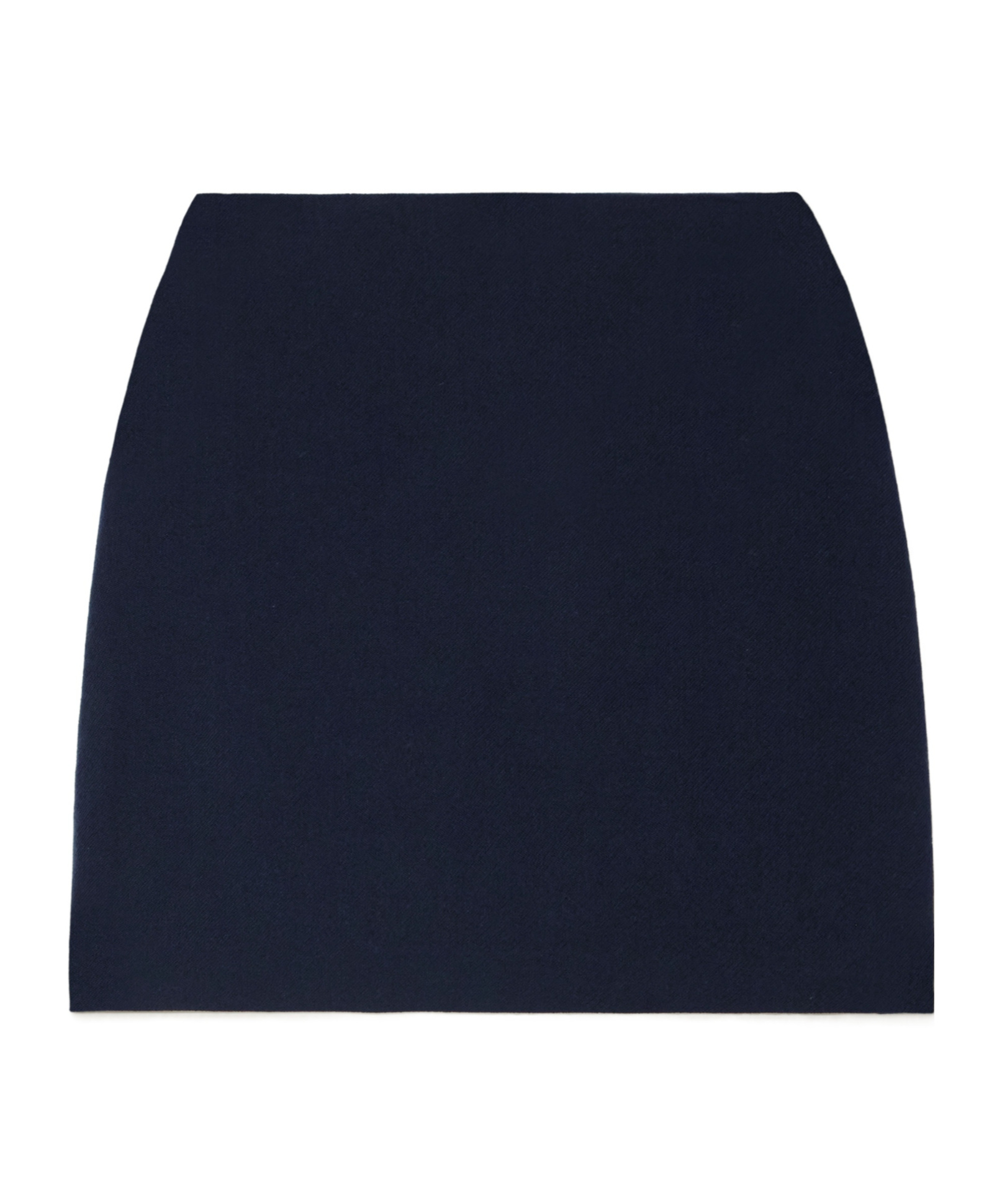 Tove Jeanette Wool-twill Mini Skirt In Blue