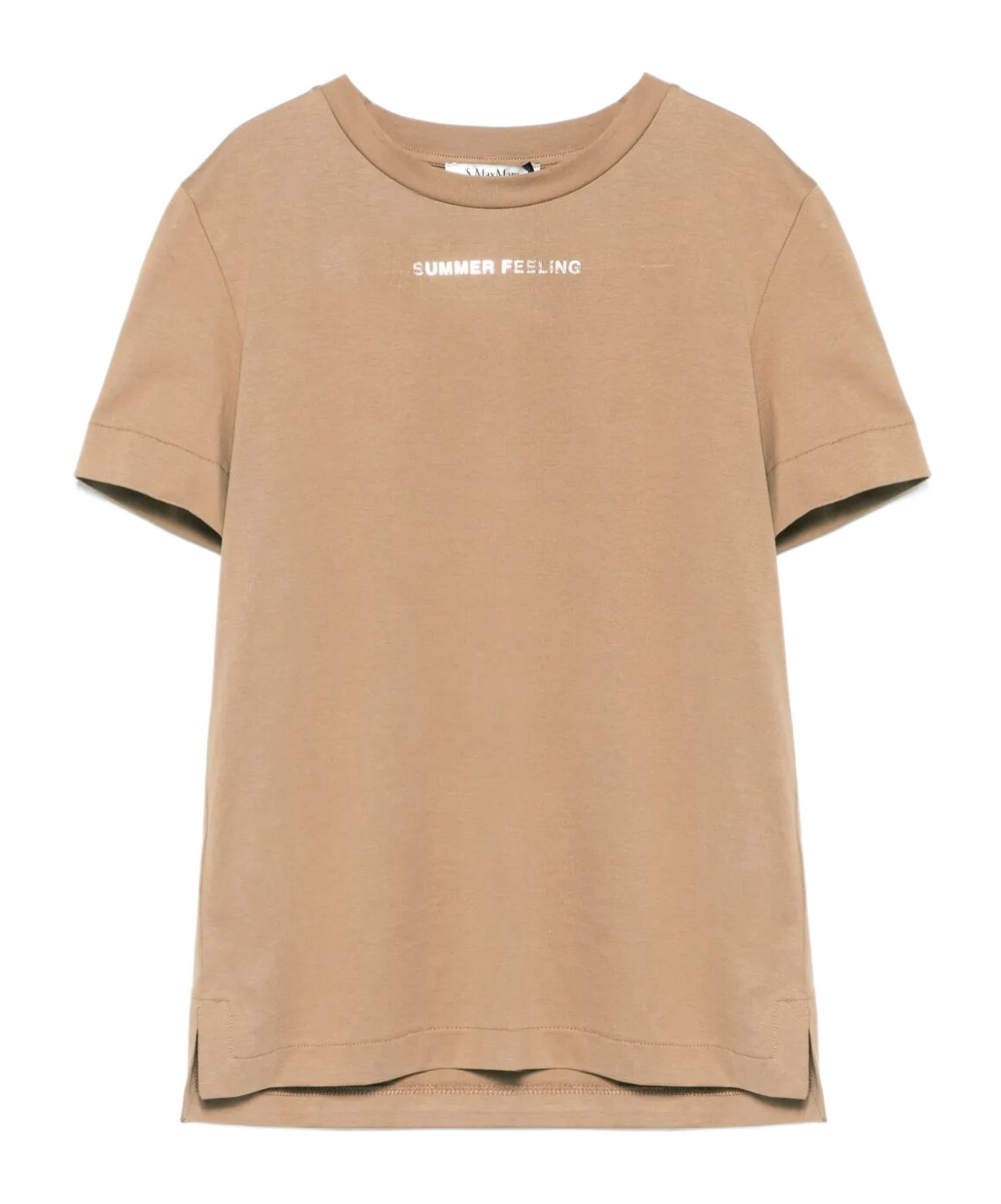 Max Mara Beige Luso T-shirt In Nude