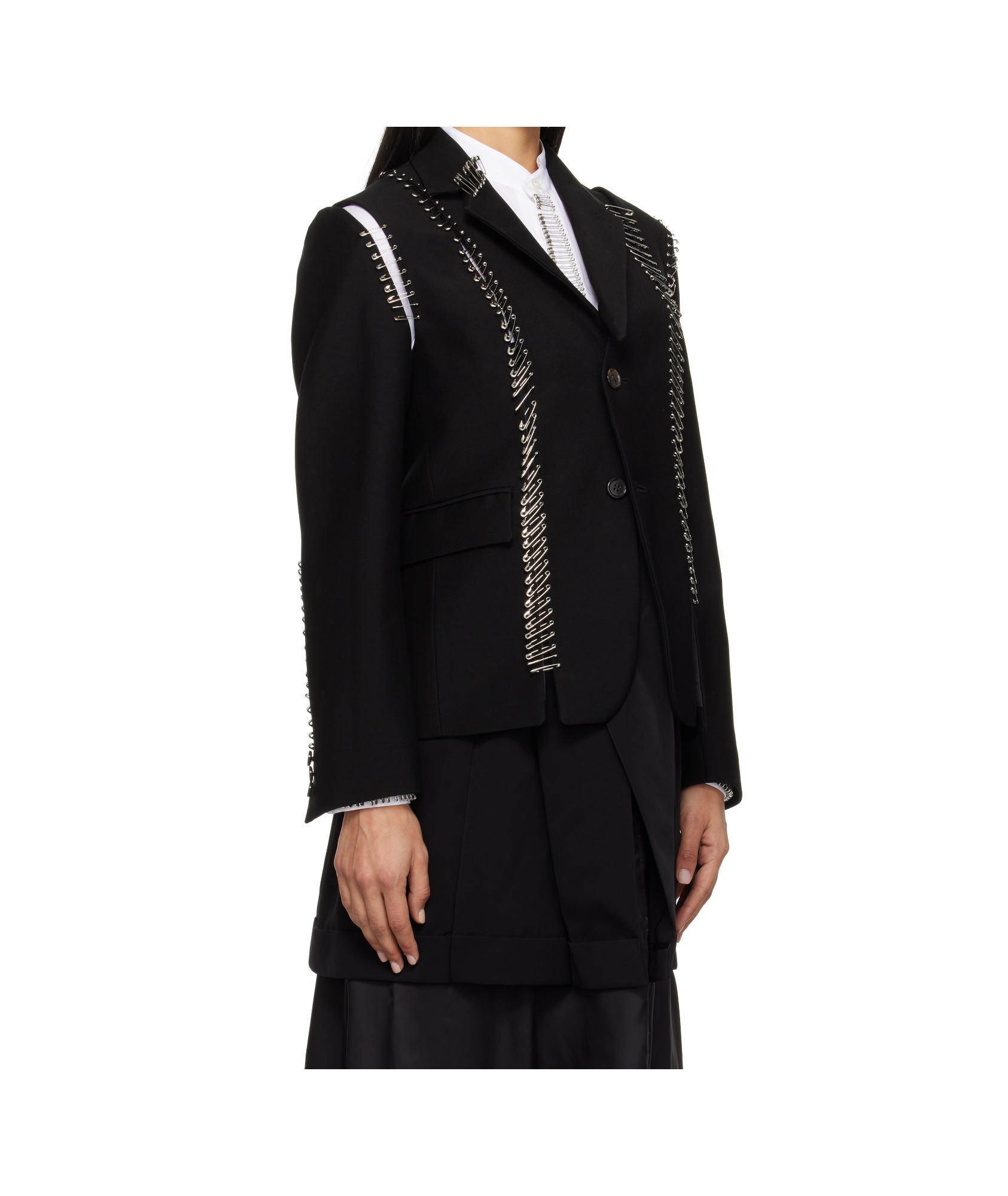 COMME DES GARÇONS LONG-SLEEVED SUIT JACKET