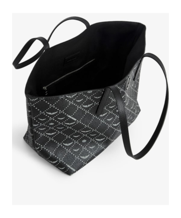 ZADIG & VOLTAIRE MONOGRAM SHOPPER BAG