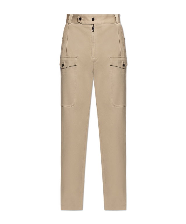 Dolce & Gabbana Cargo-pockets Trousers In Brown