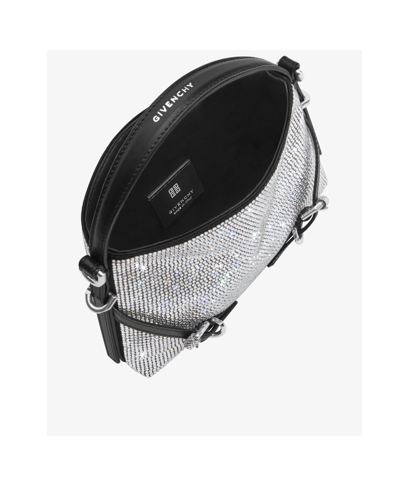 Givenchy Nano Voyou Shoulder Bag In Gray