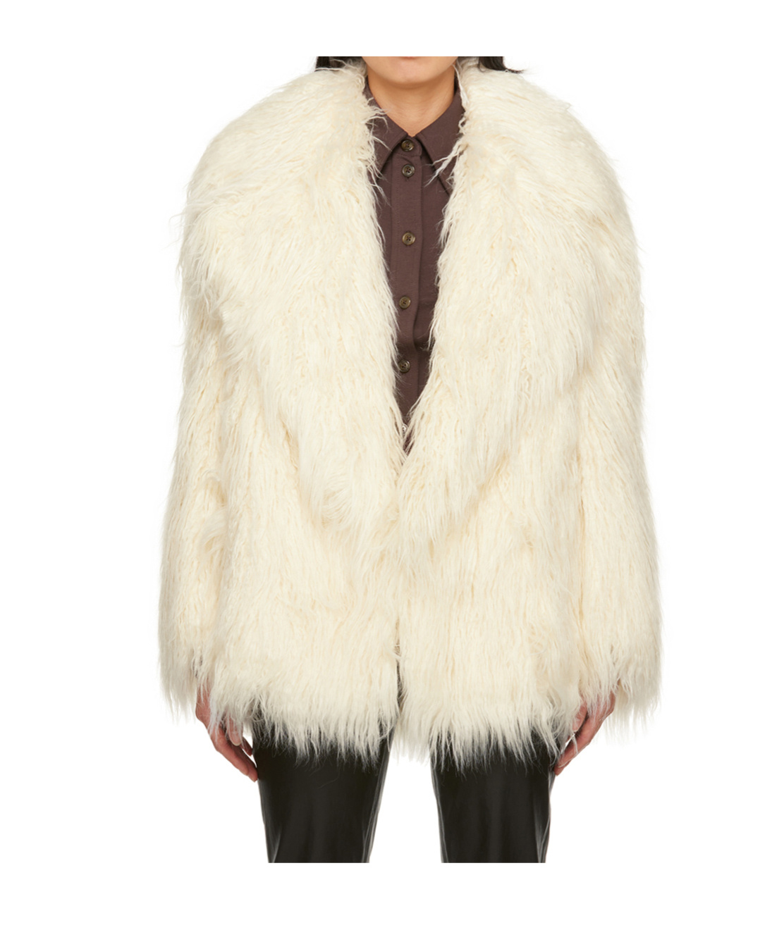 The Frankie Shop Liza Faux-fur Coat