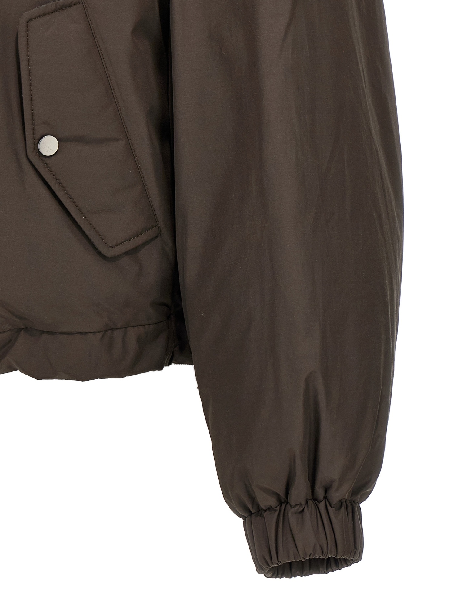 Shop Brunello Cucinelli Long Sleeve Cotton Coat