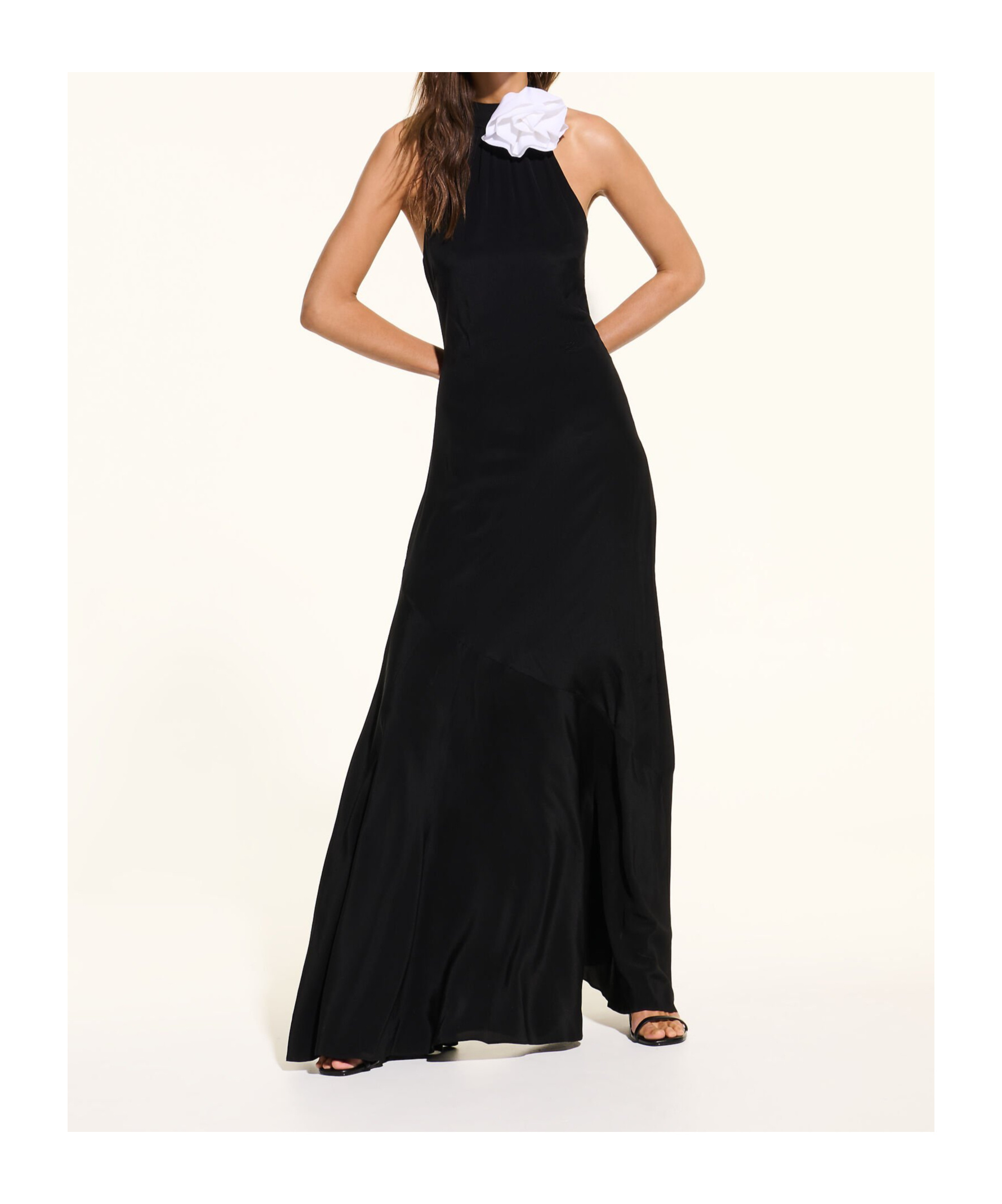 Shop Karl Lagerfeld Karl Studio Gown In Black