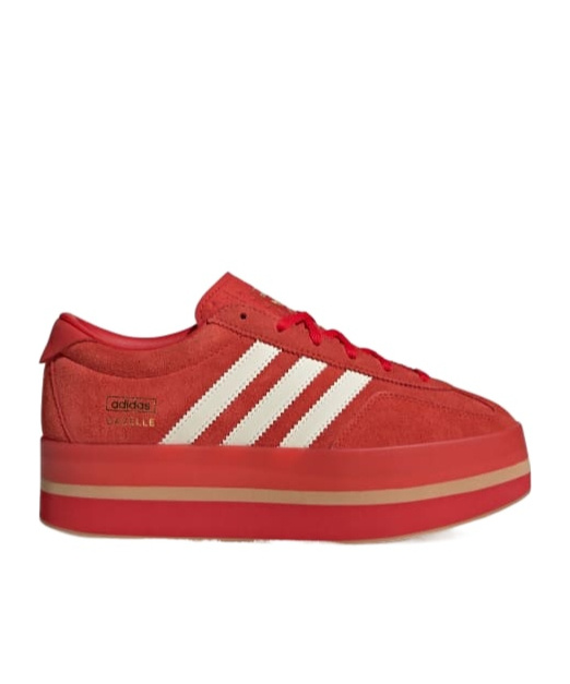 Shop Adidas Originals Gazelle Stack Sneakers In Red