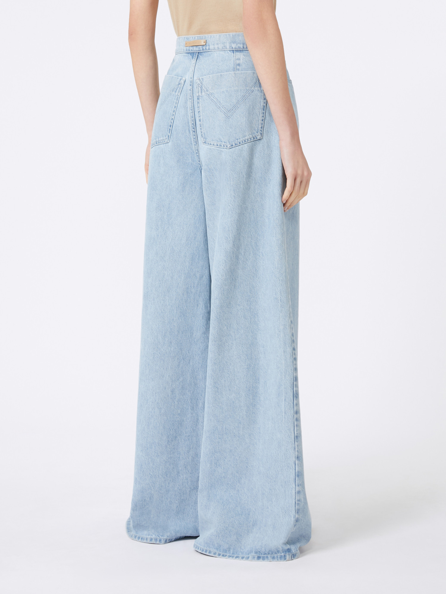Max Mara Denim Affari Wide-leg Jeans