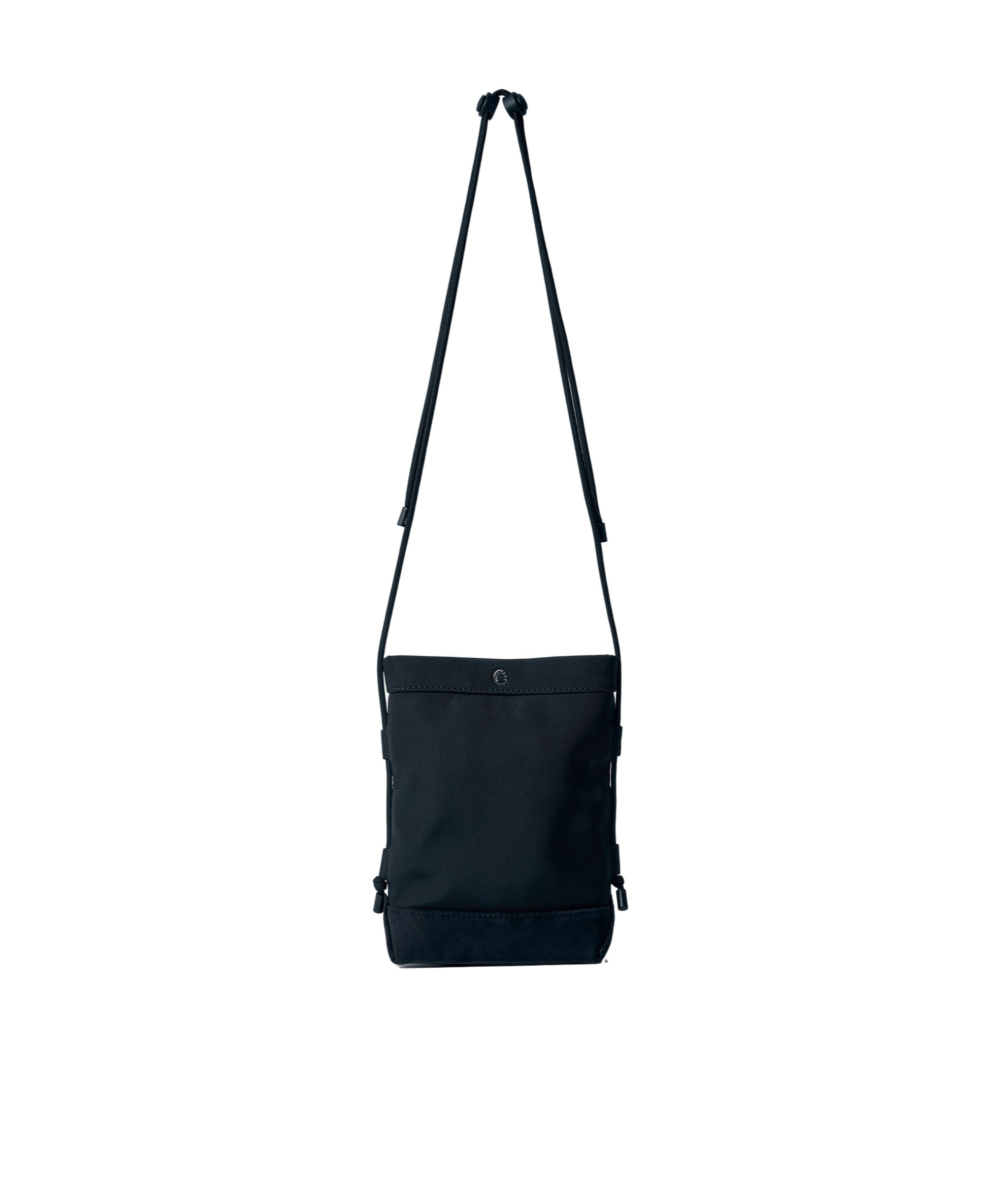 Moncler Mobile Phone Cross-body Bag In Black