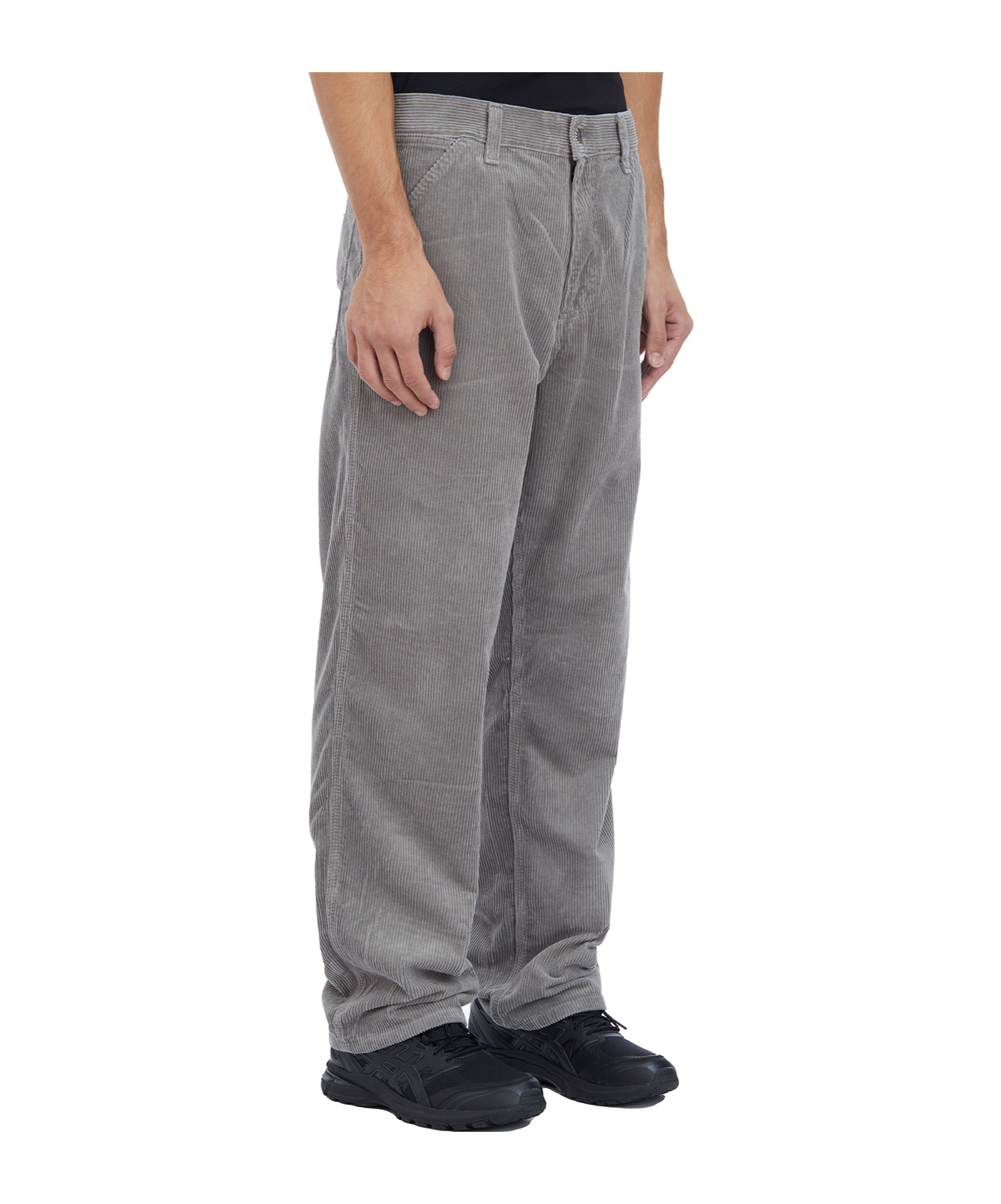 Carhartt Belt-loop Casual Pants In Gray