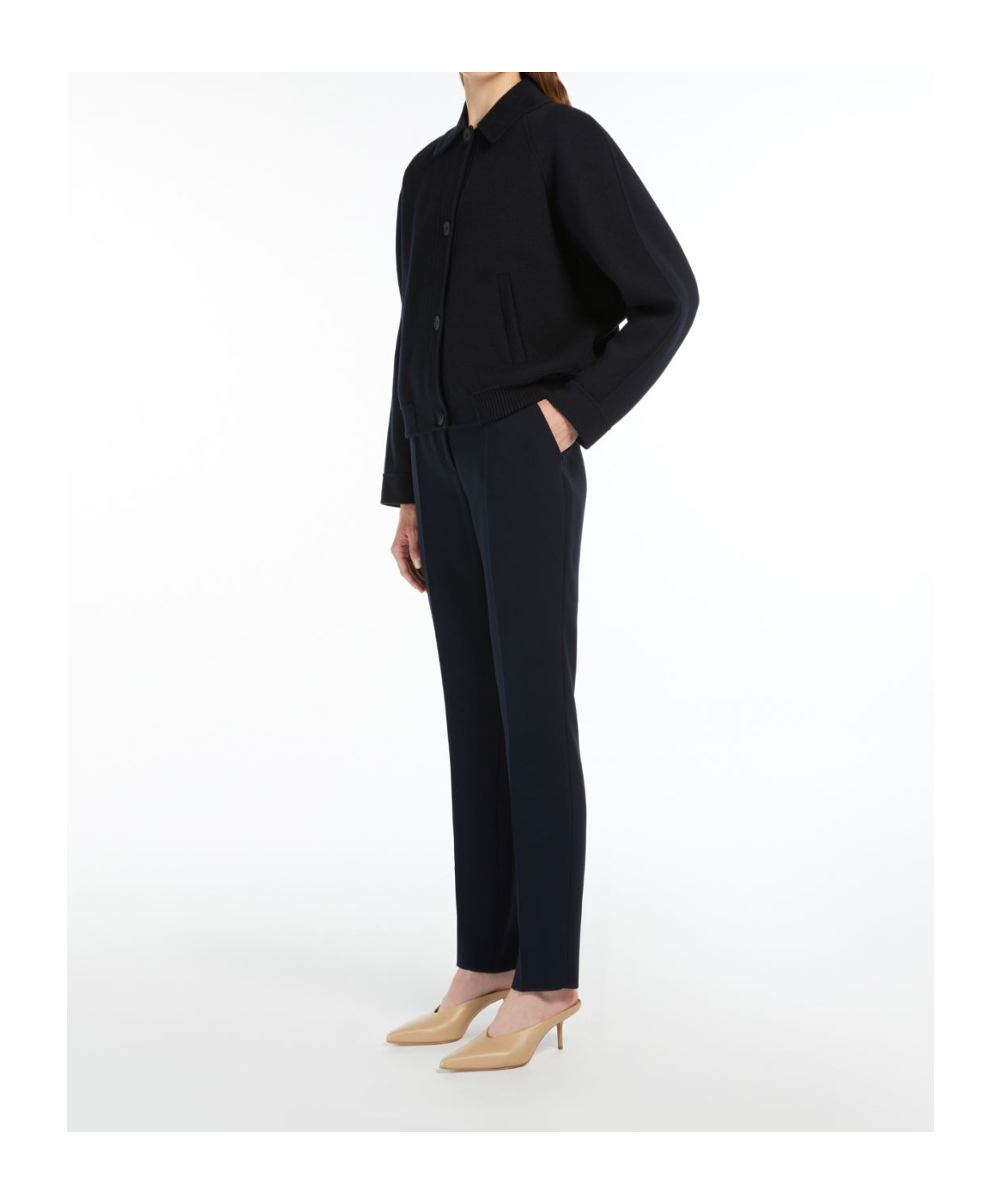 Max Mara Straight-fit Cady Trousers