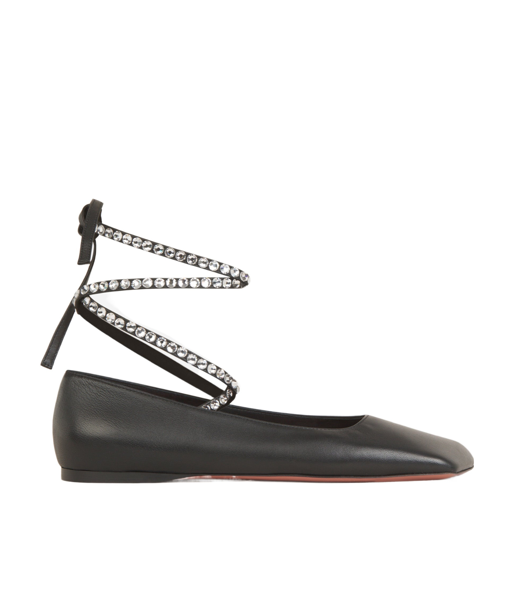 AMINA MUADDI SQUARE-TOED BALLET SHOES