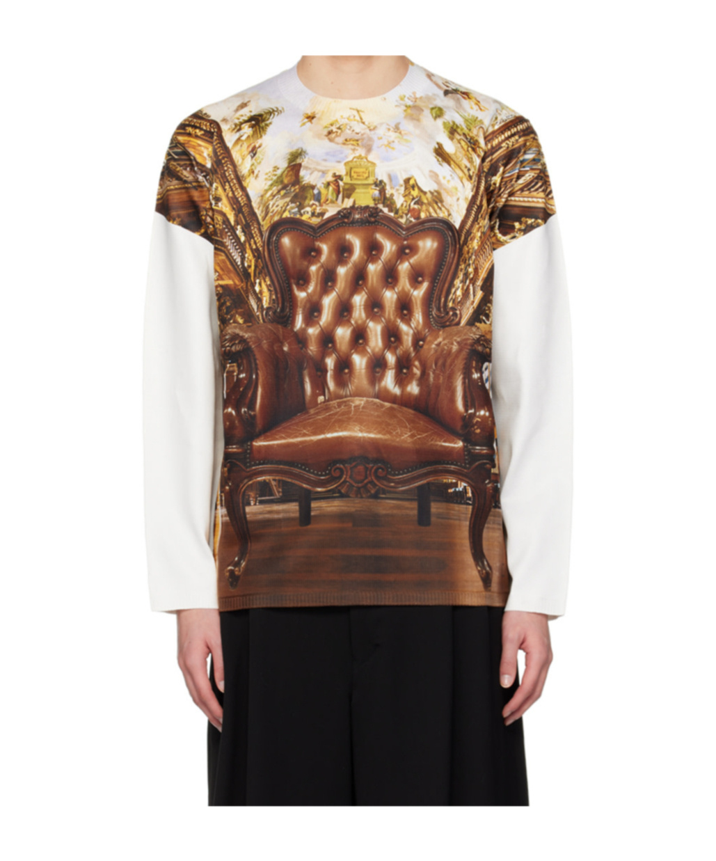 Comme Des Garçons Long-sleeved Sweater