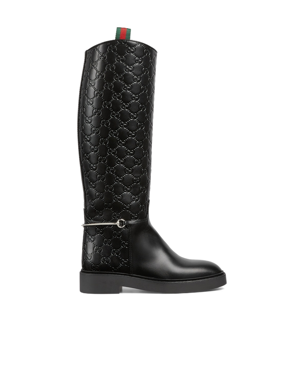 Gucci Women`s Boot With Slim Clamp In Black