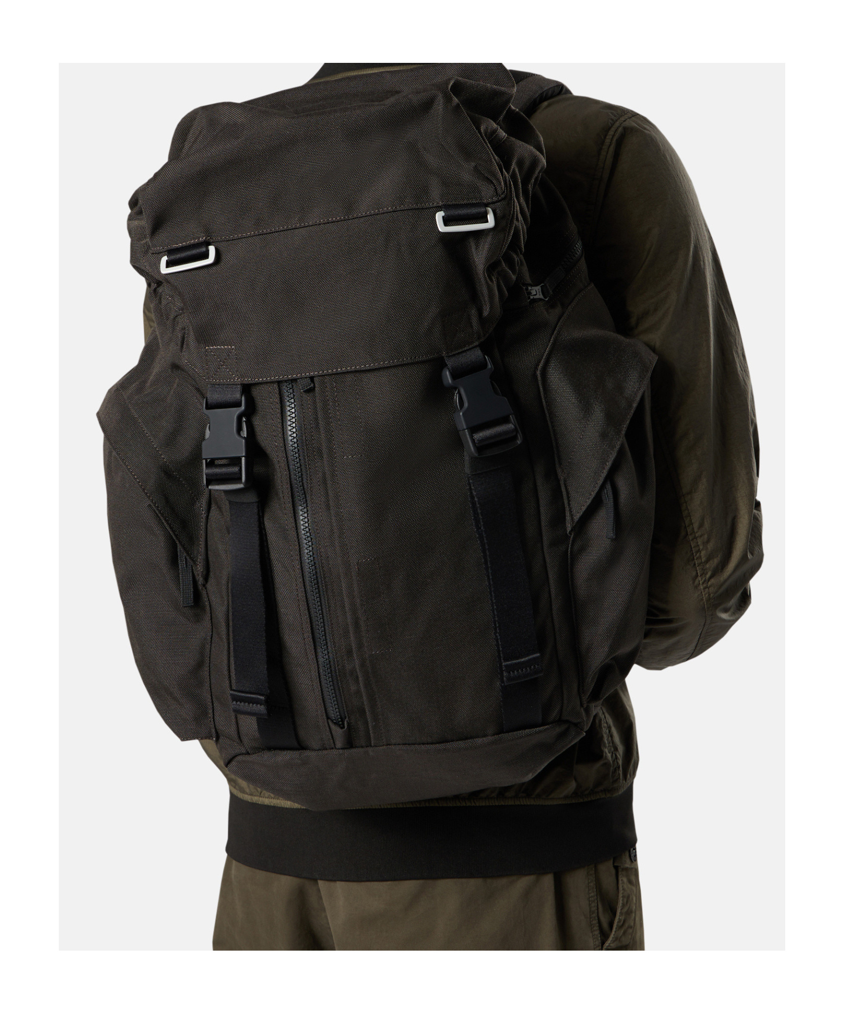 STONE ISLAND CANVAS BACKPACK