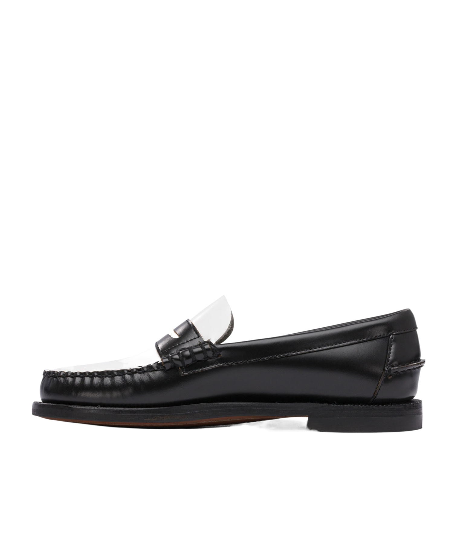 Sebago Two-tone Leather Loafers In Multi
