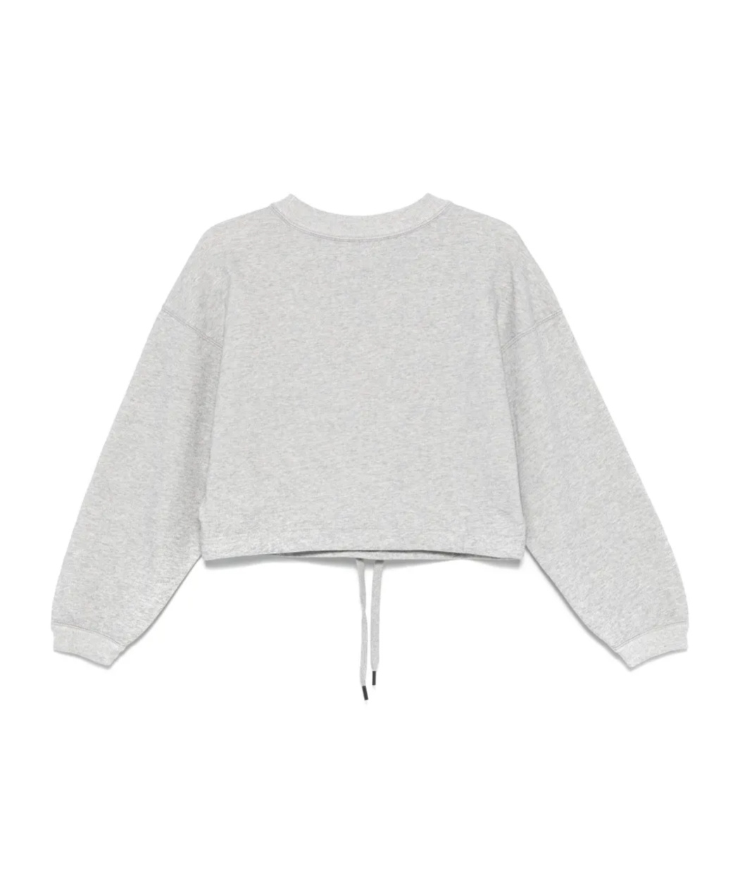 Isabel Marant Étoile Margo Cropped Hoodie In Grey