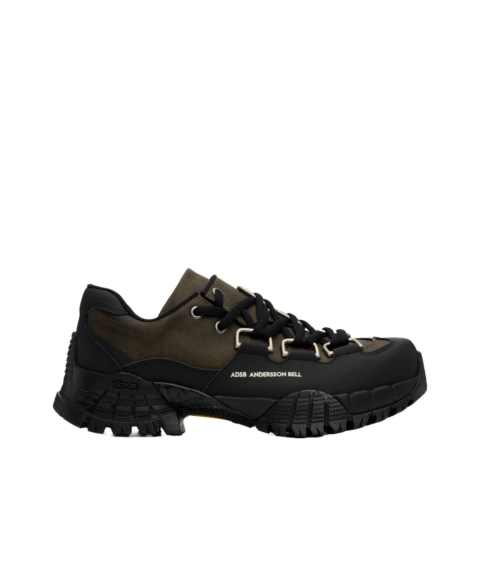 Andersson Bell Trainer Diagonale Sneakers In Black/brown