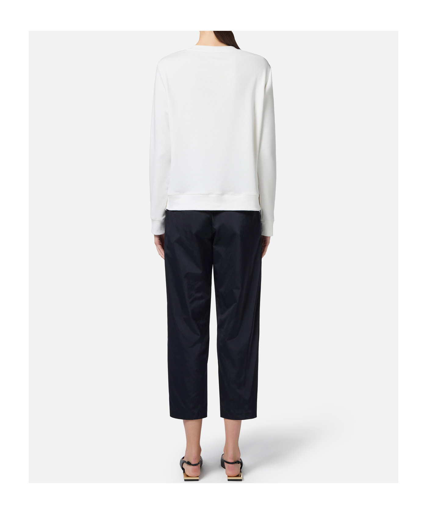 Elisabetta Franchi Sweatshirt In White