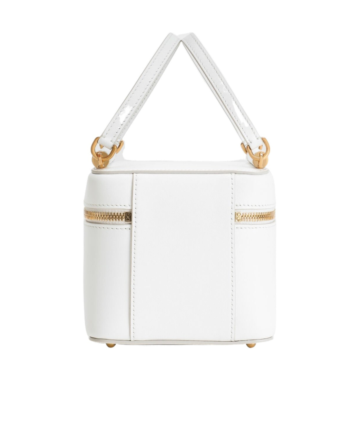 Dolce & Gabbana Sicily Leather Handbag With Iconic Logo Plate In White