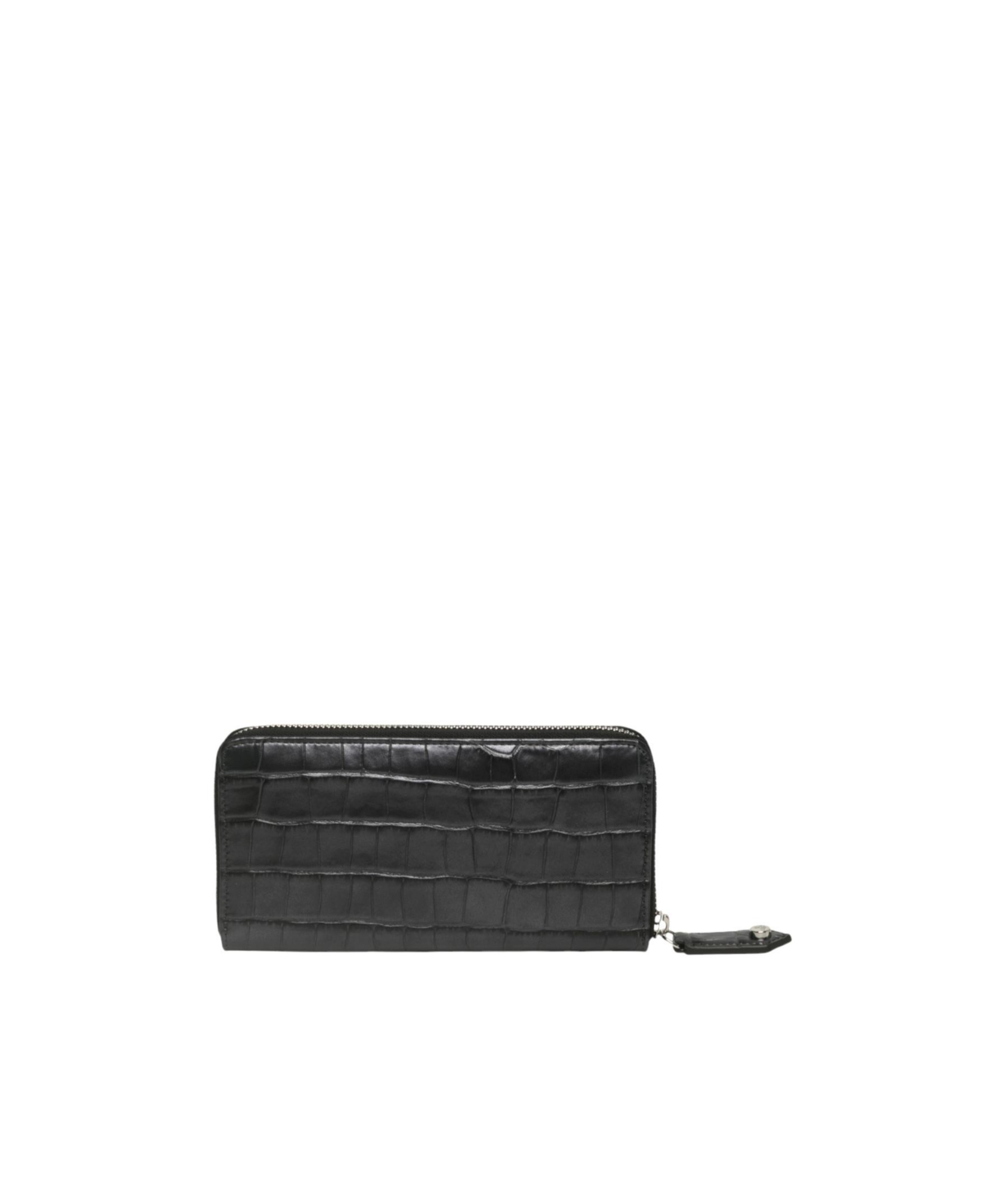 Vivienne Westwood Embossed Wallet In Black