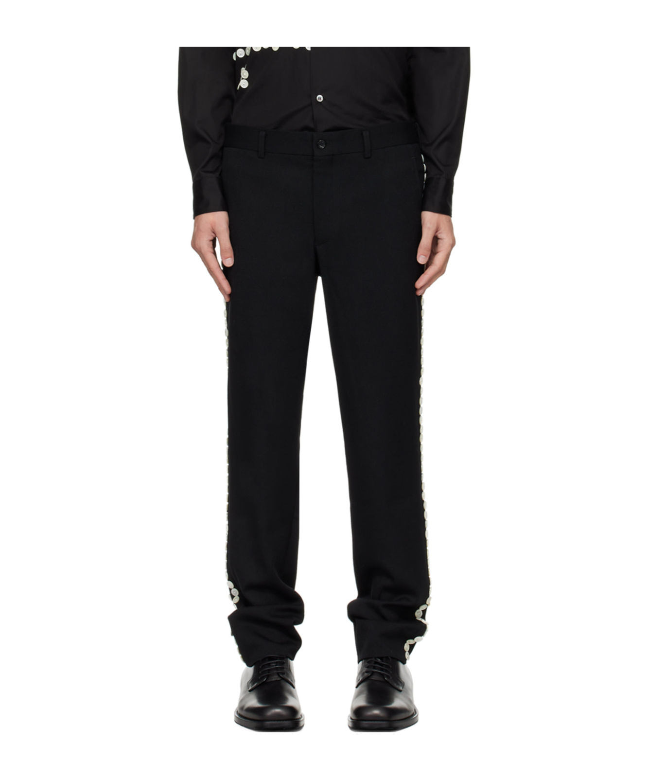 Comme Des Garçons Belt Loops Slacks