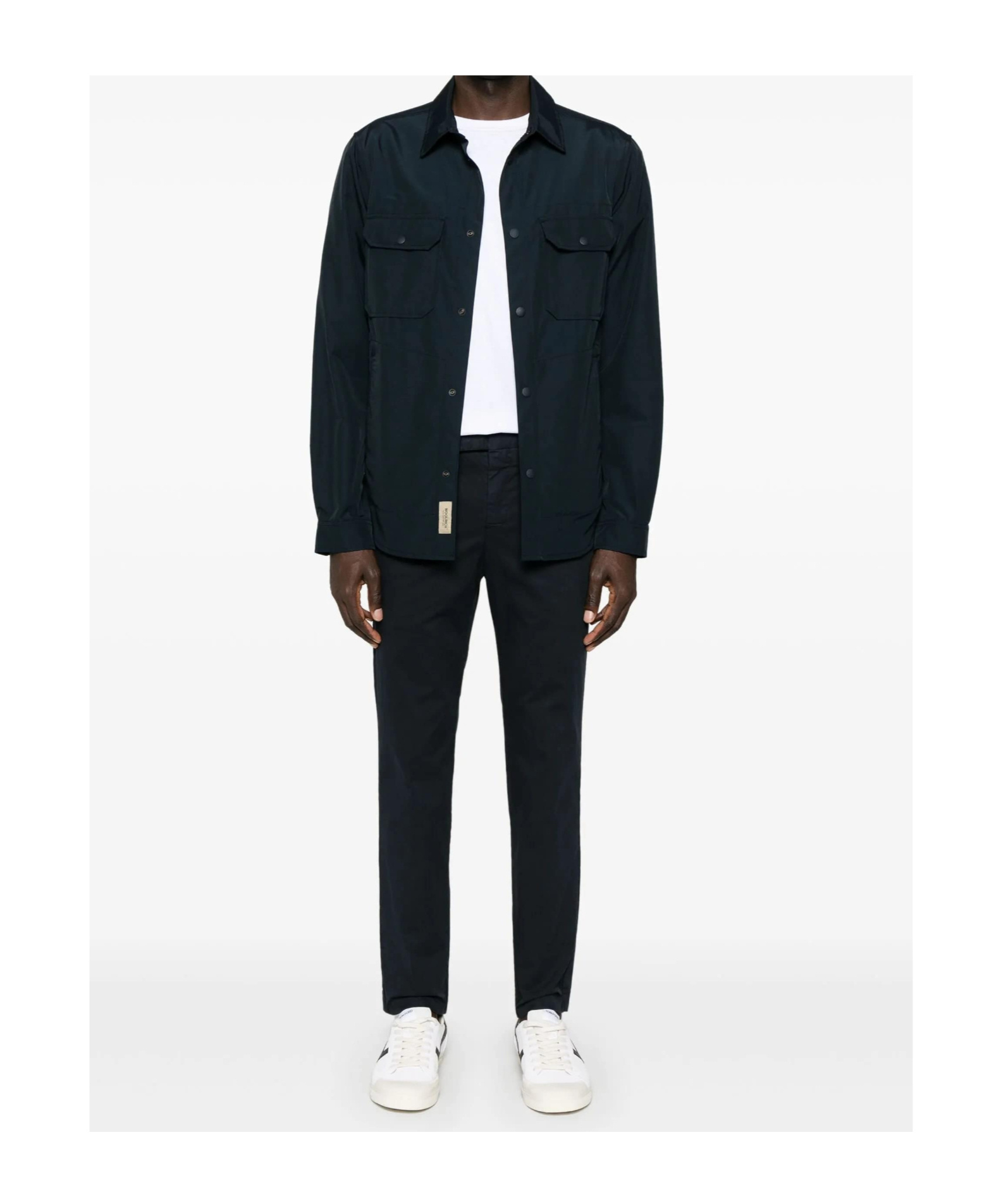 Woolrich Overshirt In Light Ramar