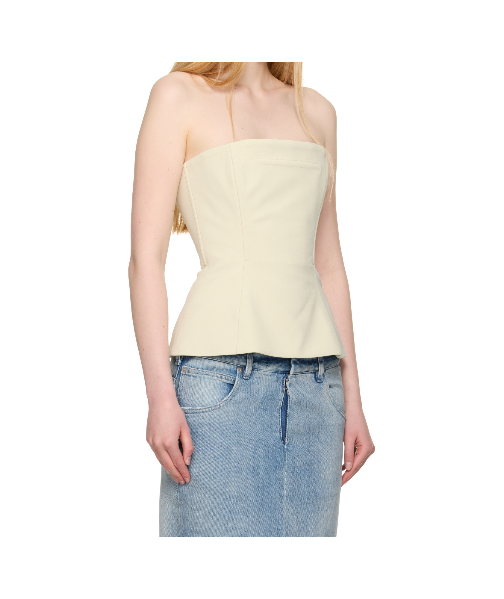 Jean Paul Gaultier Zippered Side Seam Bra