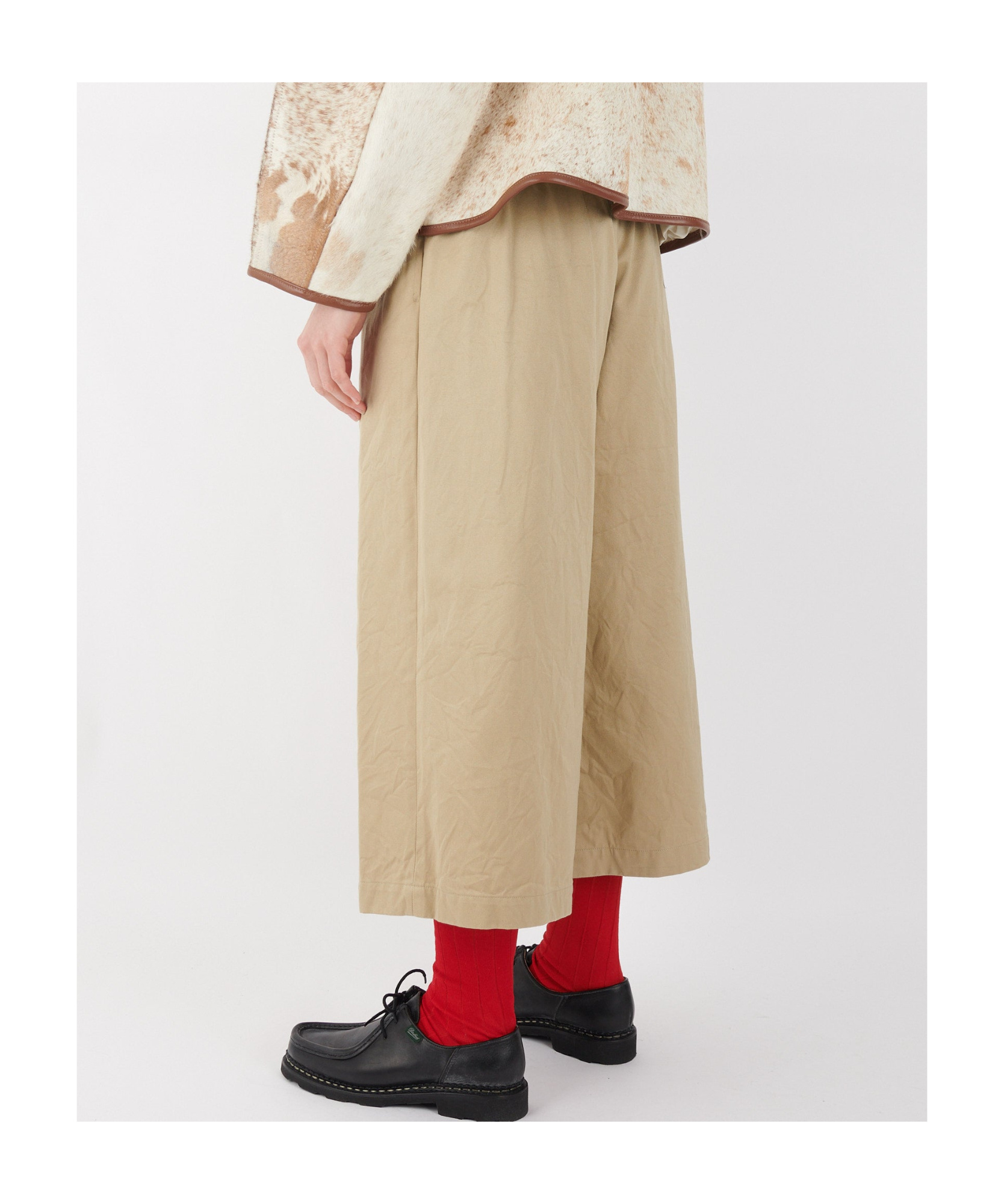 Shop Comme Des Garçons Wide-leg Casual Pants