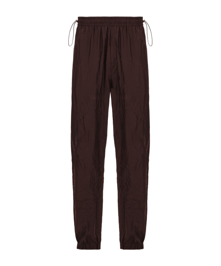 Ferragamo Drawstring Jogger In Brown