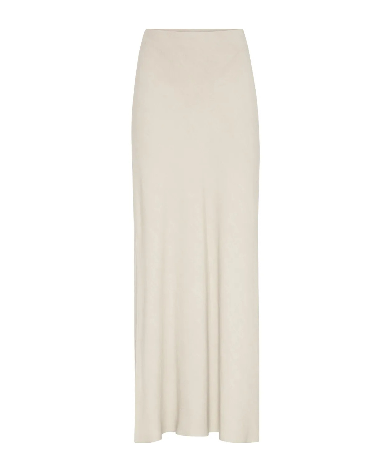 Brunello Cucinelli Bias-cut Maxi Skirt In White