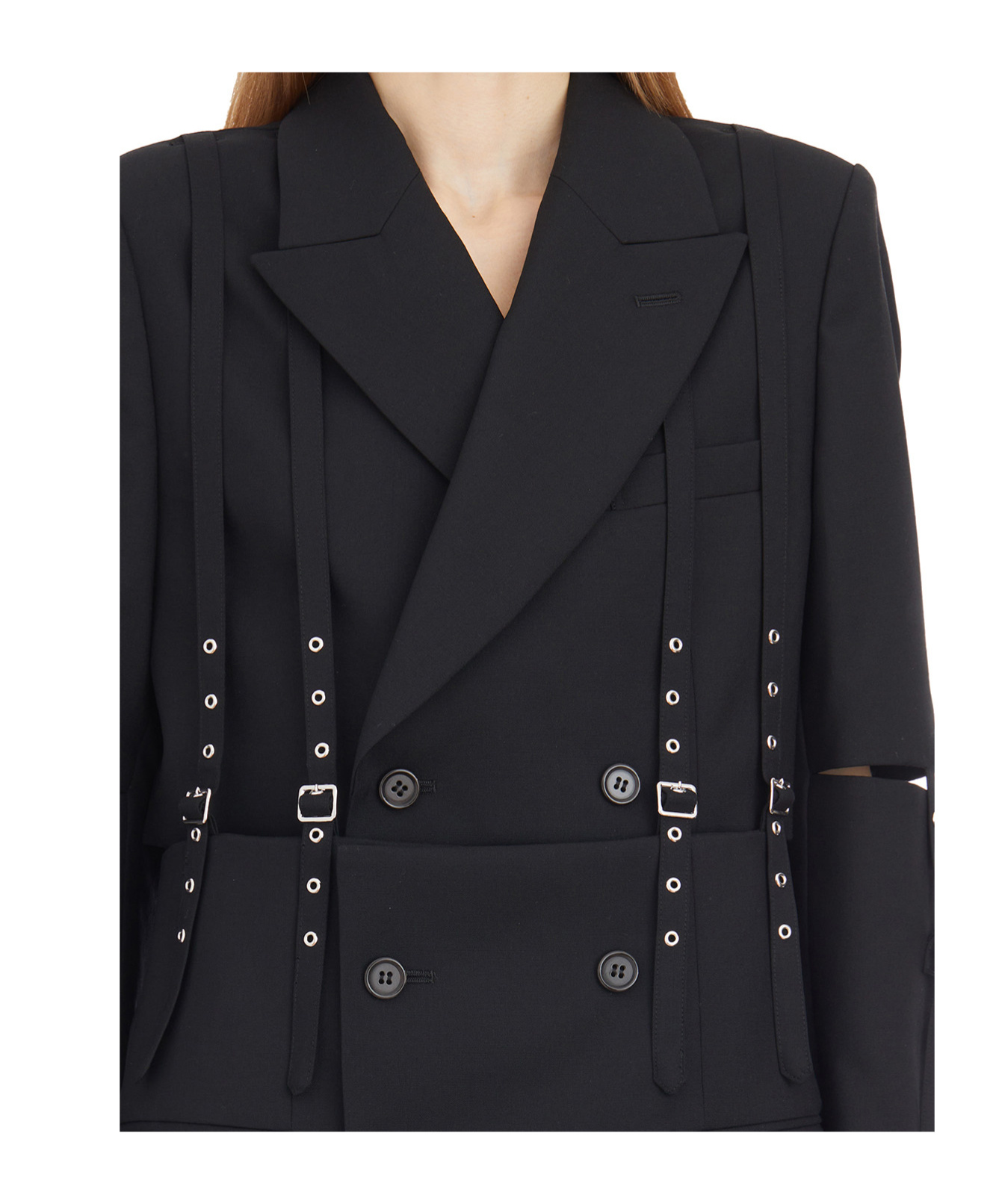 COMME DES GARÇONS JACKET WITH SHOULDER SPLITS