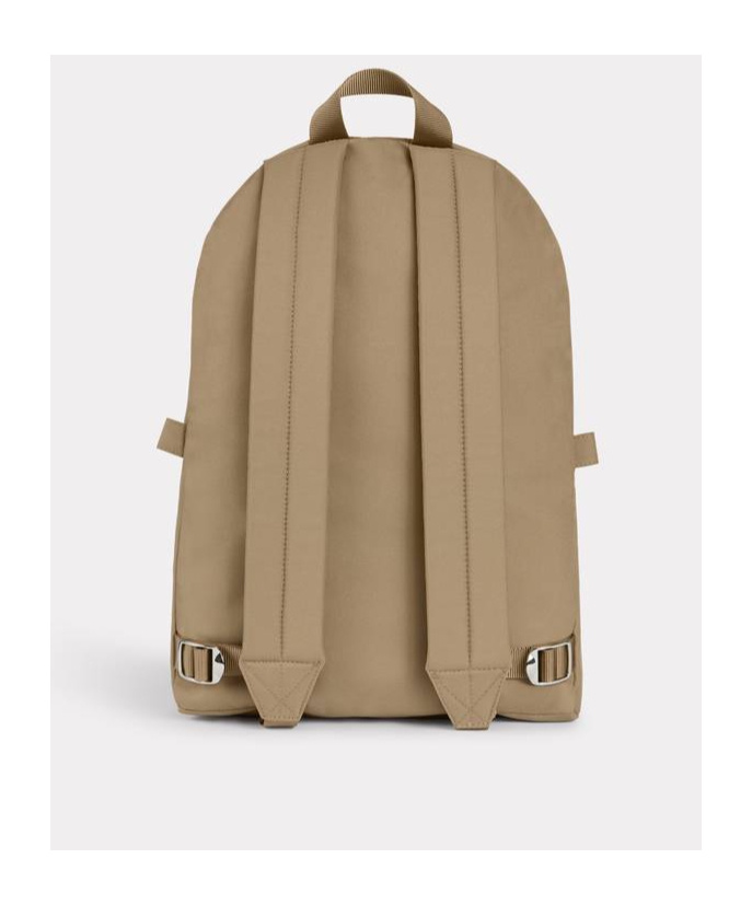 Kenzo Zippered Shoulder Bag In Brown