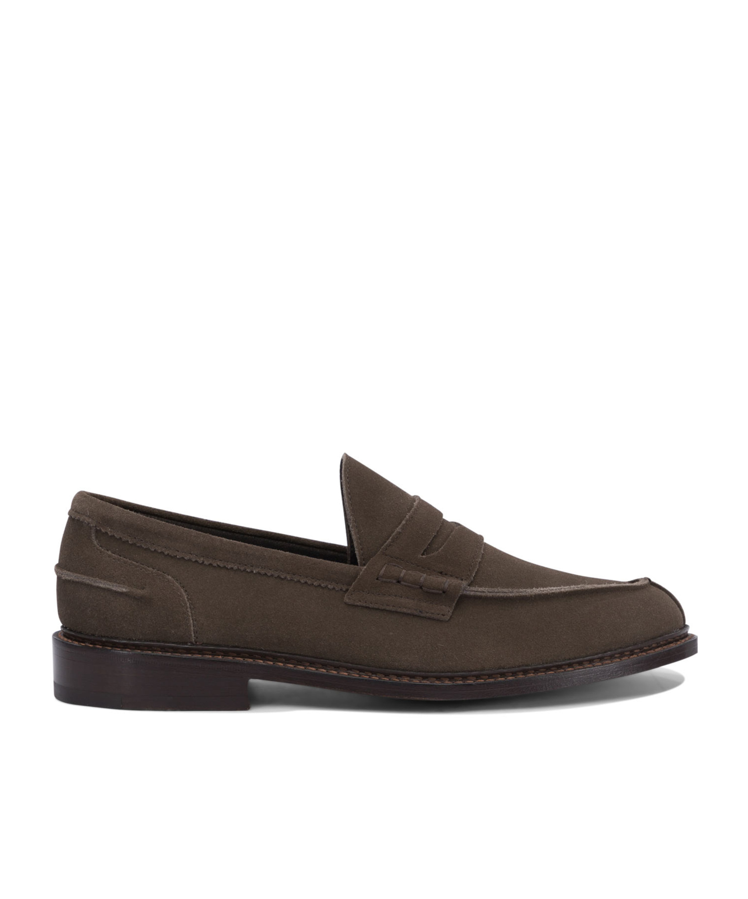 Tricker's Loafers With Round Toe And Penny Strap In Black