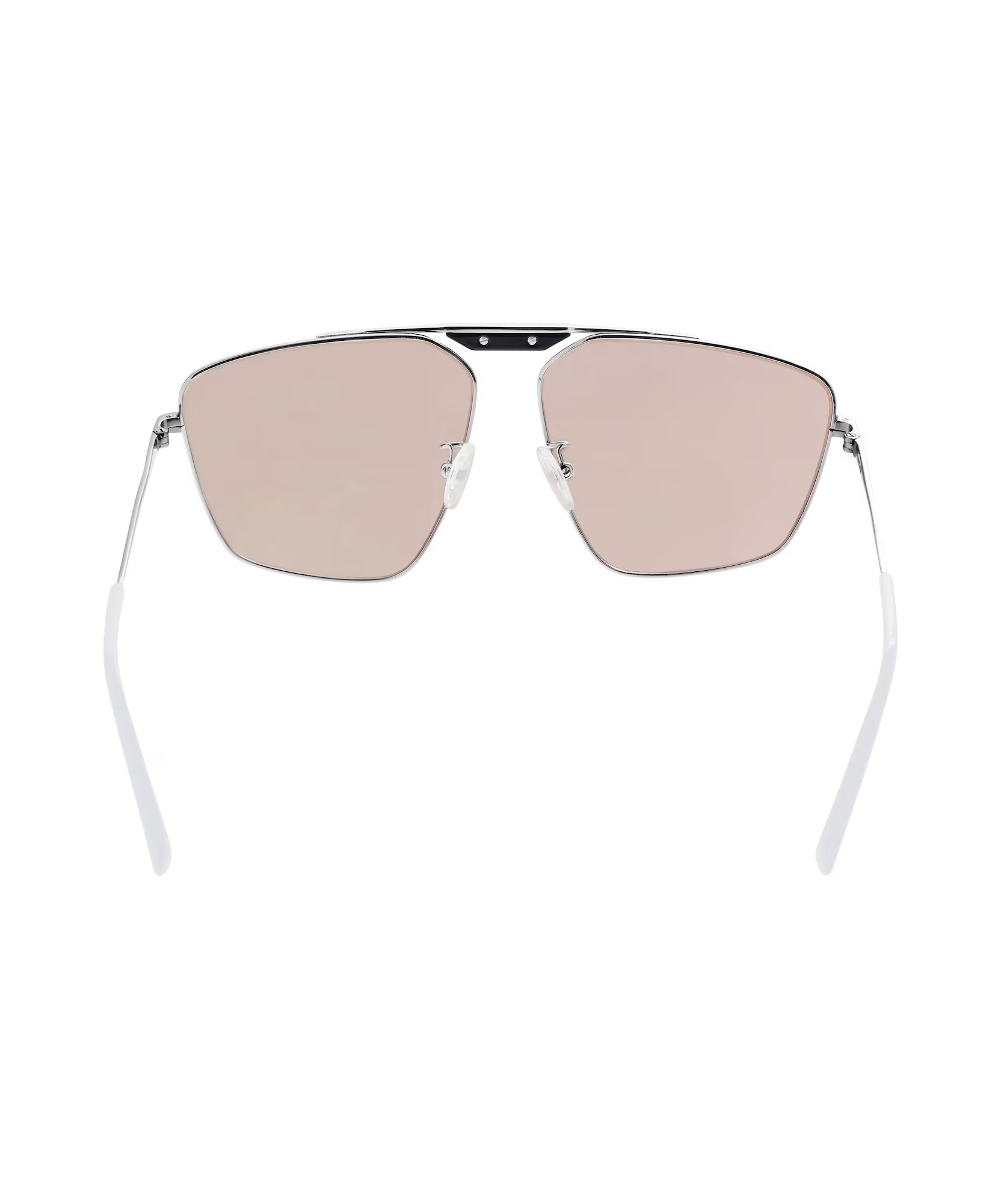 Balenciaga Eyewear Tag 2.0 Navigator Sunglasses In Brown