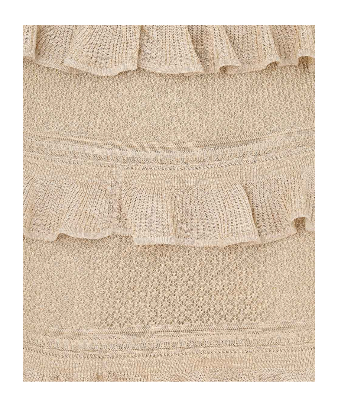 ZIMMERMANN ILLUMINATE METALLIC FRILL MINI