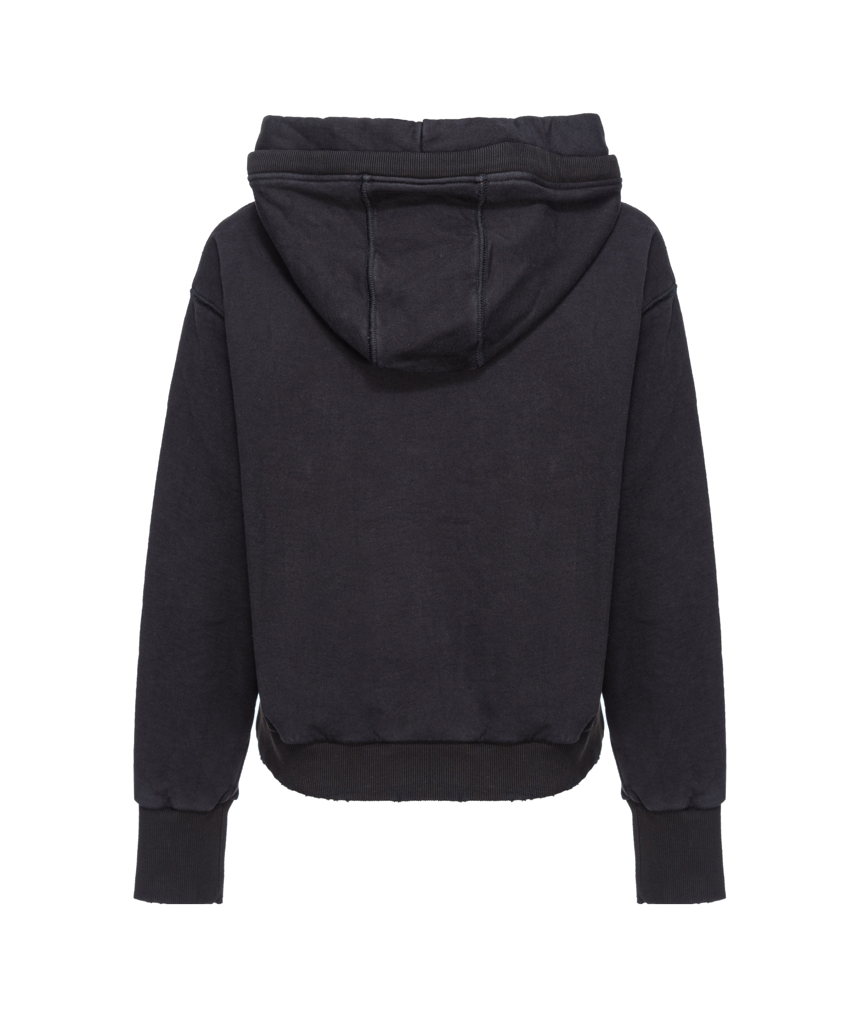 Pinko Hooded Sweater In Black