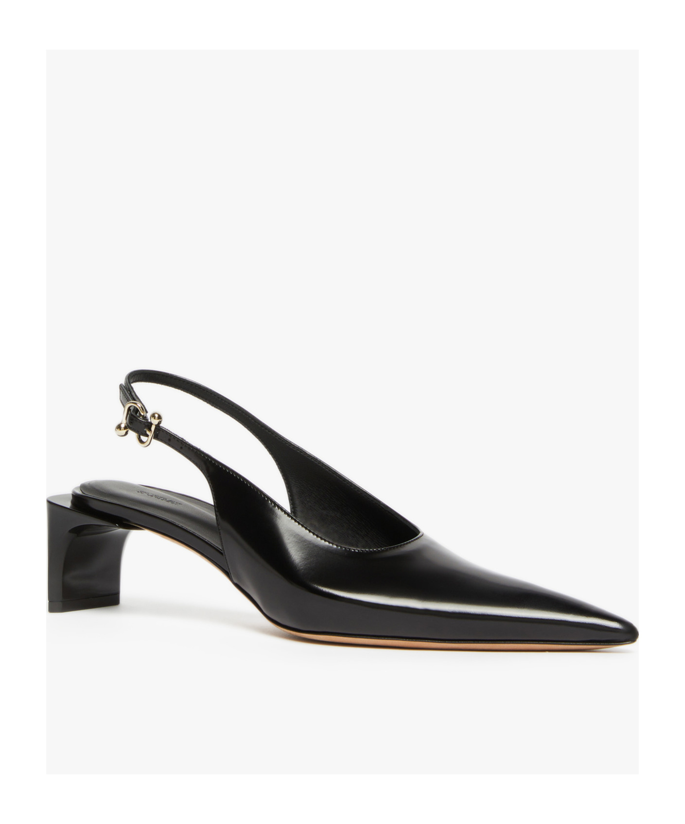 Sportmax High-heeled Sandals In Black