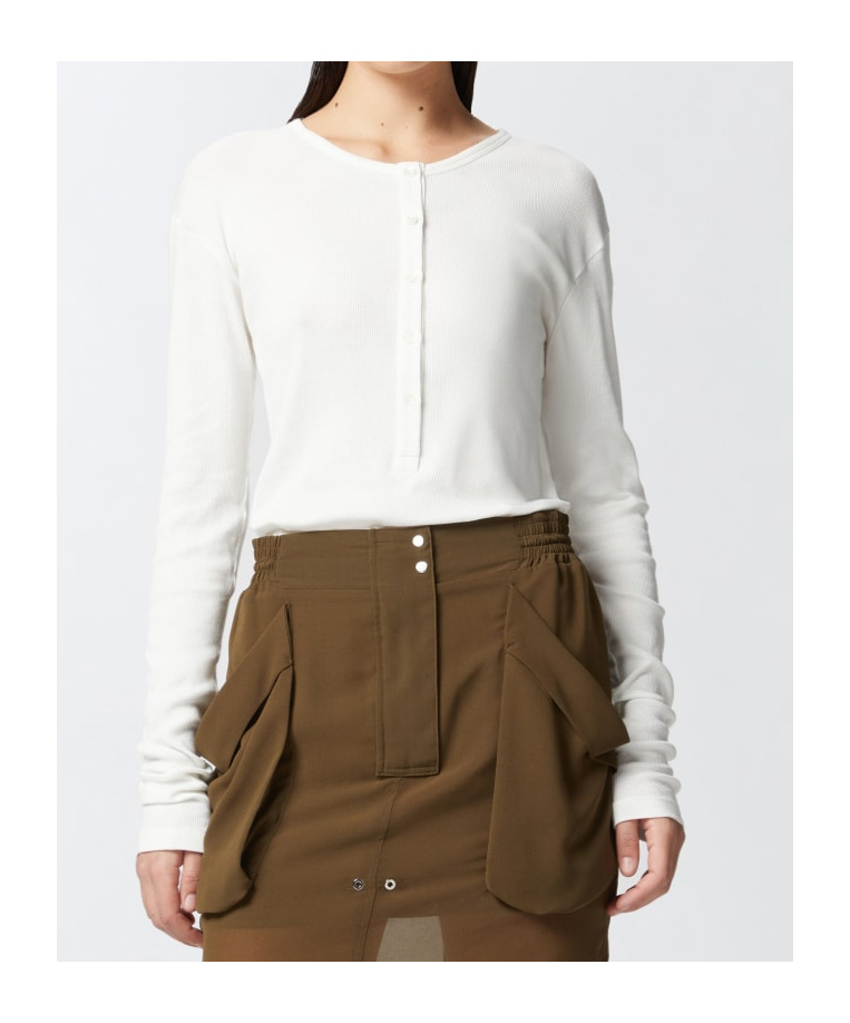 Pinko Long-sleeved Sweater In White
