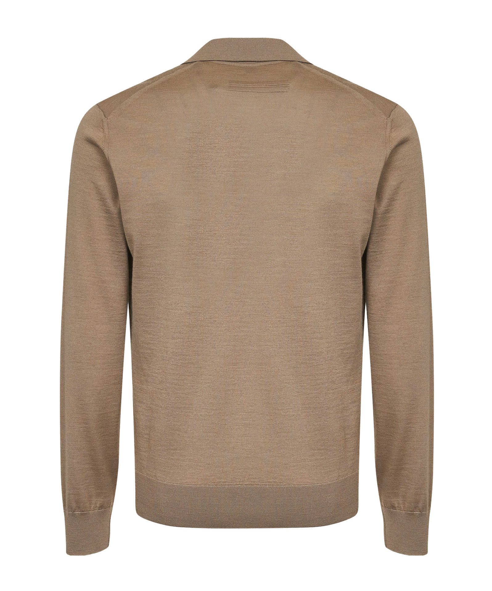 Shop Zegna Cashseta Polo Shirt In Brown
