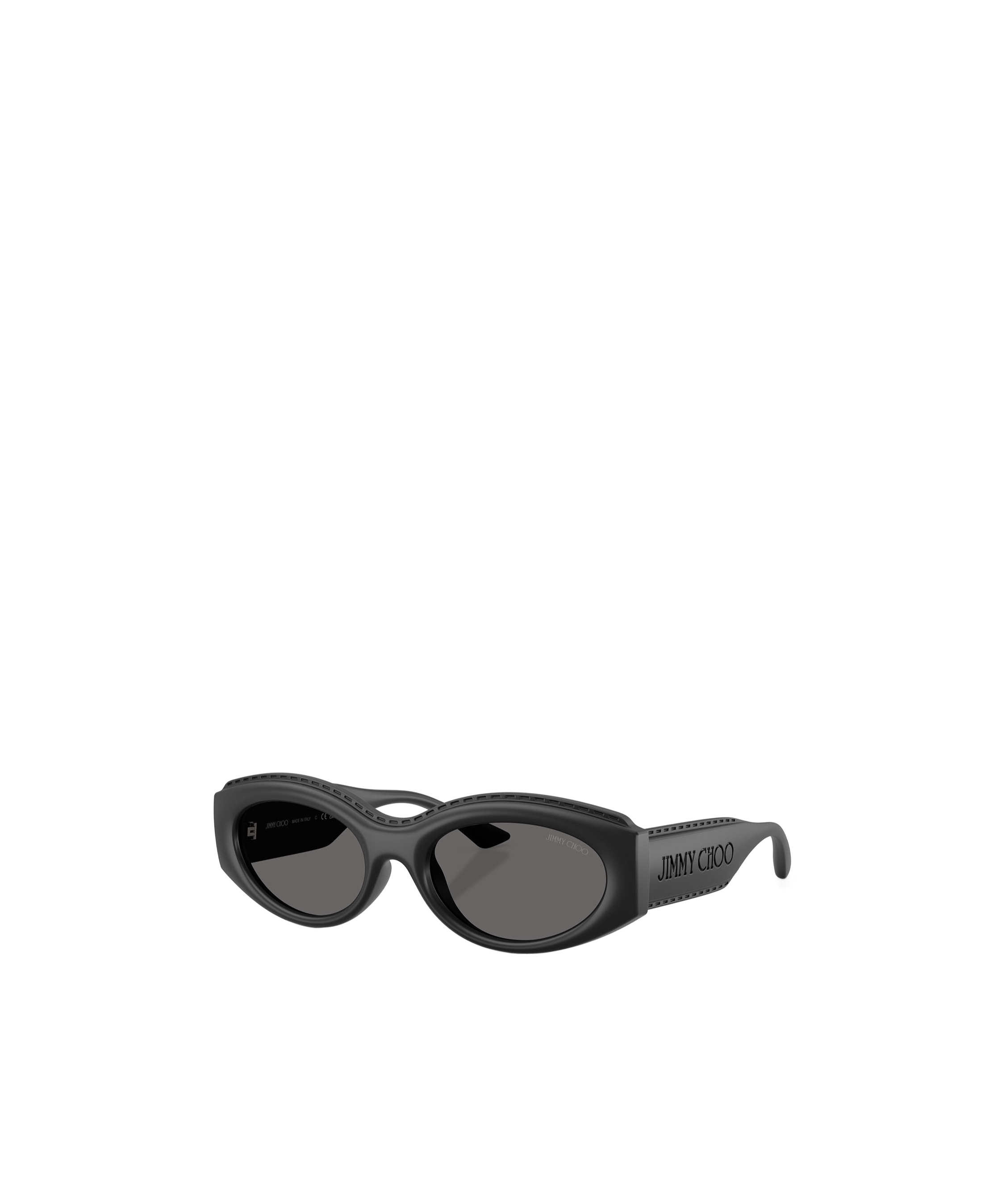 Jimmy Choo Geometric Sunglasses In Black