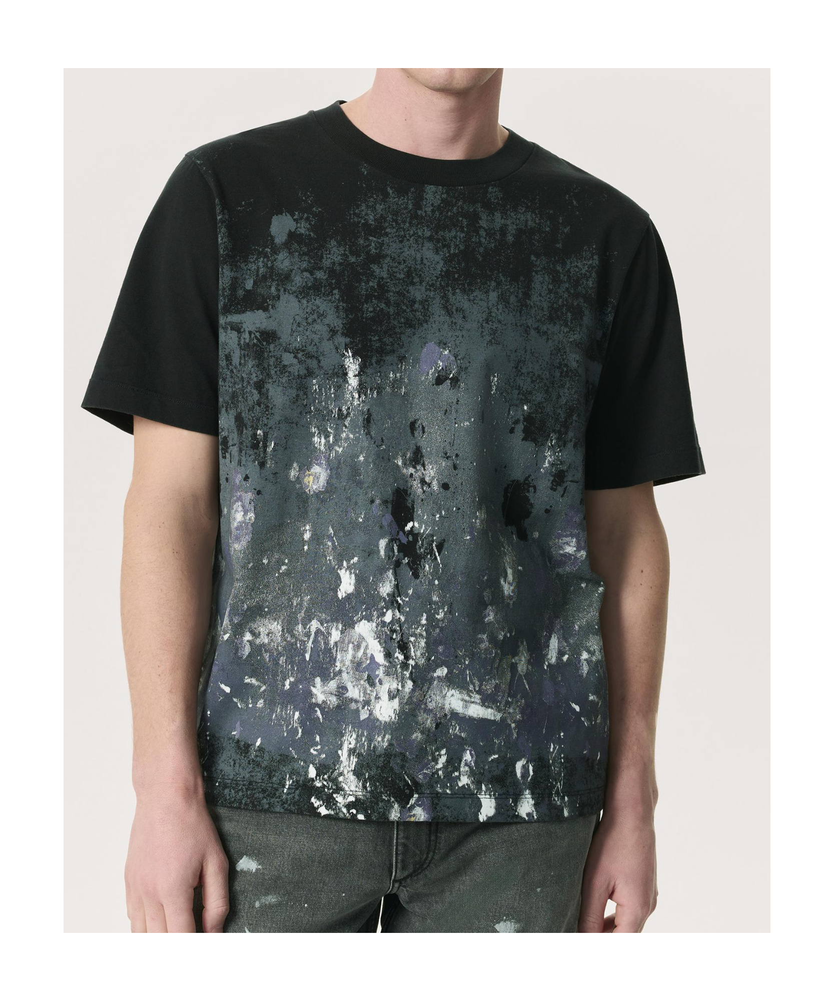 Rag & Bone Relaxed Fit Paint Splatter T-shirt