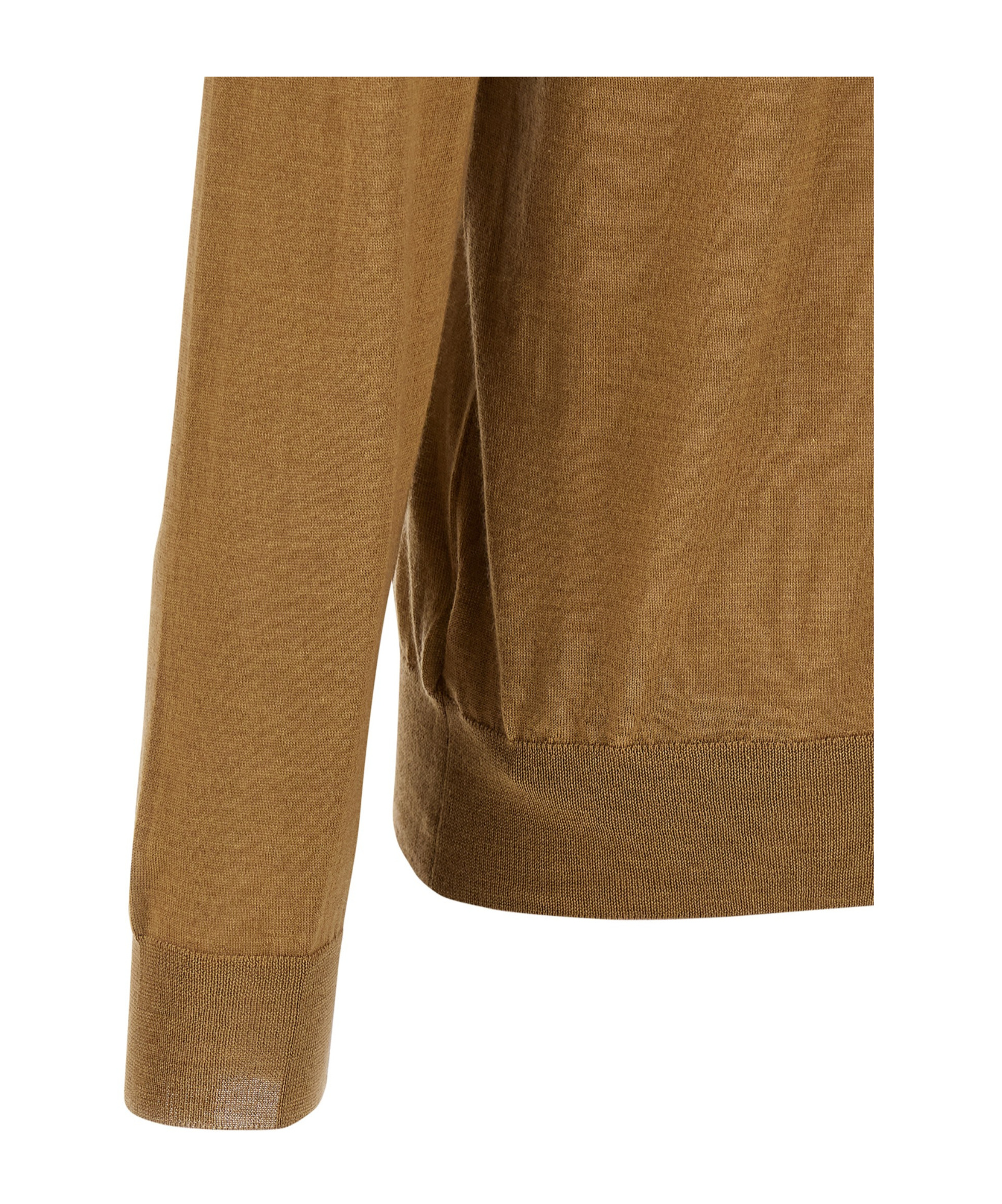 Zanone Cashmere-silk Blend Polo-neck Sweater In Blue