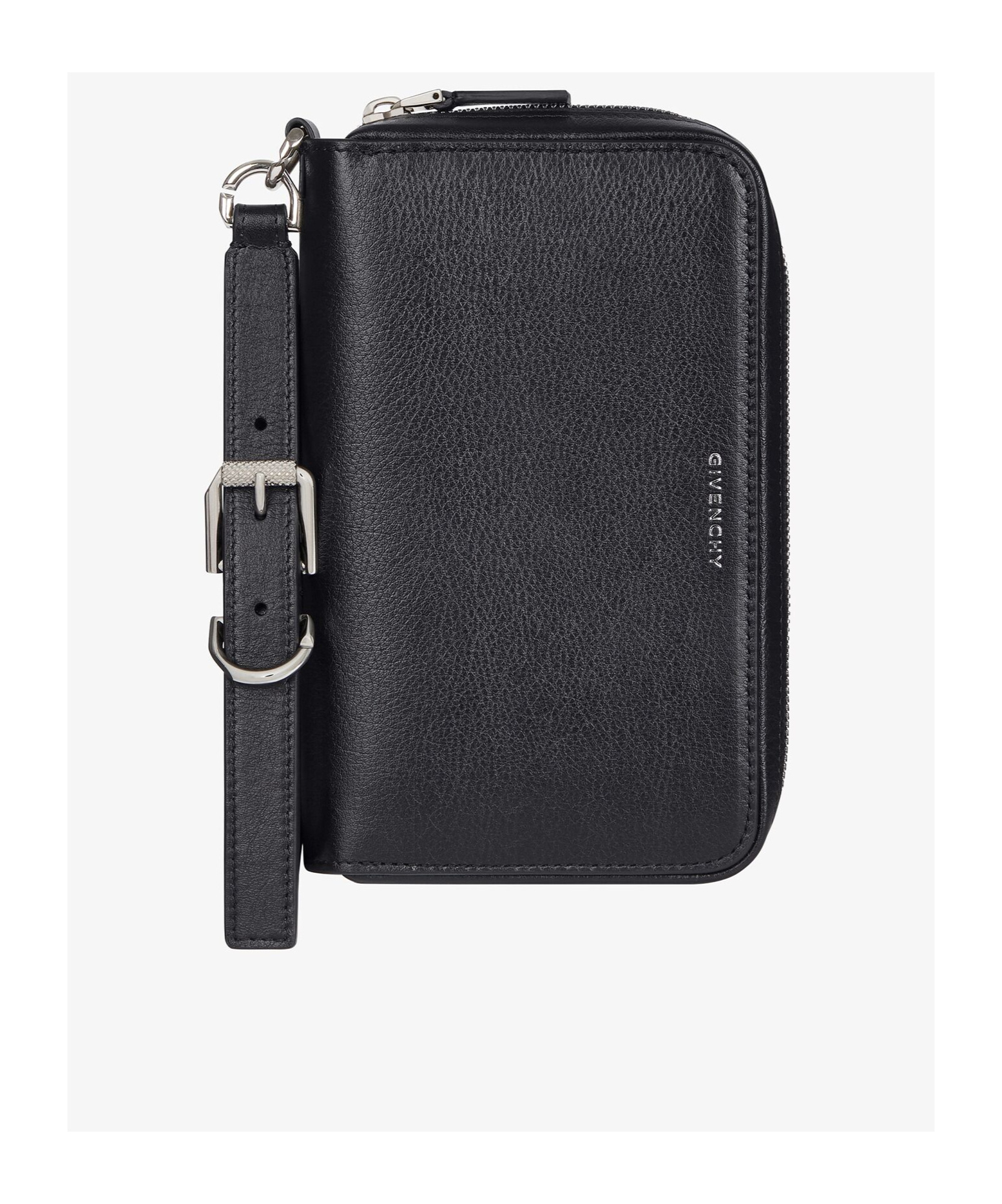 Givenchy Voyou Logo Wallet In Black