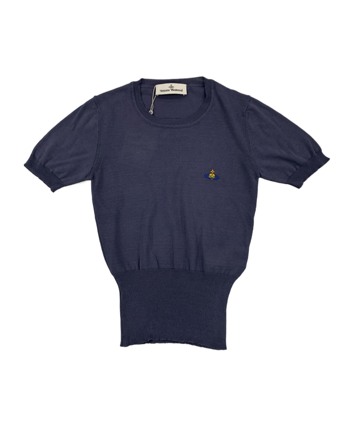 Vivienne Westwood Bea Knitted T-shirt In Blue
