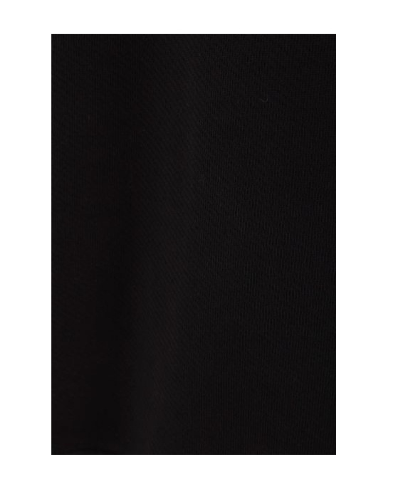 Off-white Brand-embroidery Kangaroo-pocket Relaxed-fit Cotton-jersey Hoody In Black