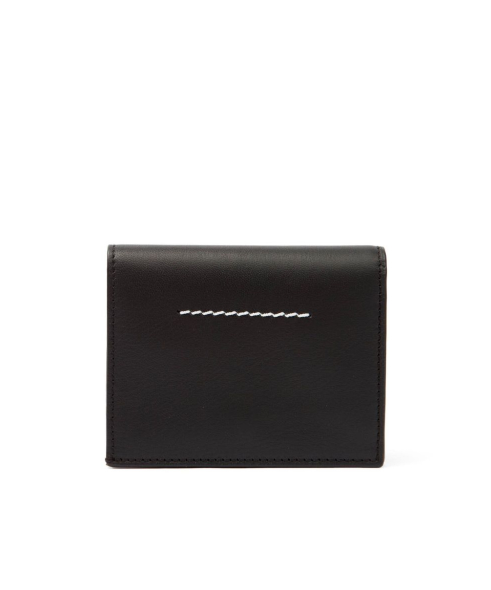 Shop Mm6 Maison Margiela Numeric Wallet In Black