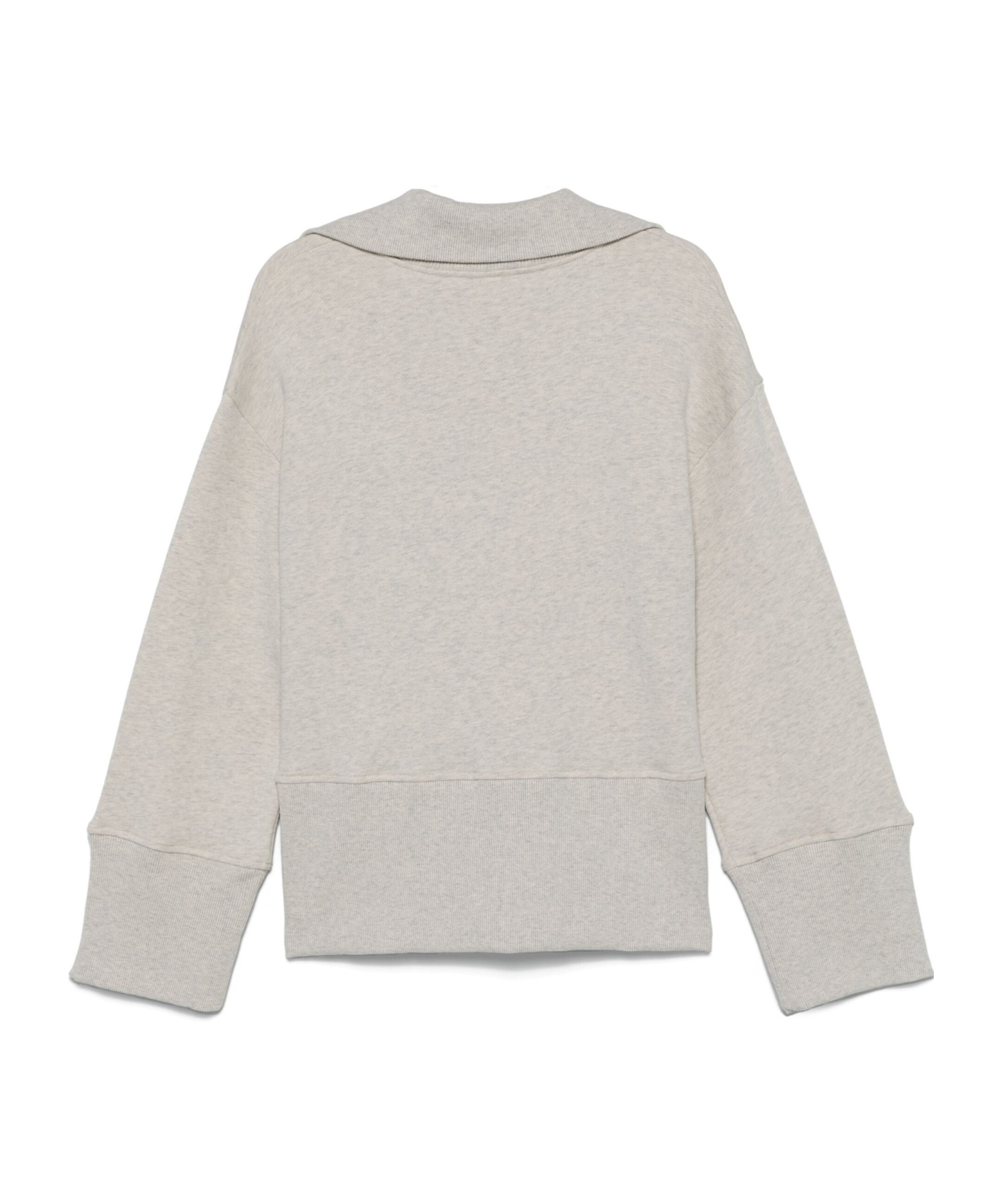 CLOSED RIB ZIPPER HOODIE