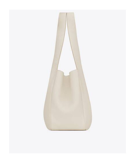 Saint Laurent Le 5 À 7 Bea Shoulder Bag In Nude