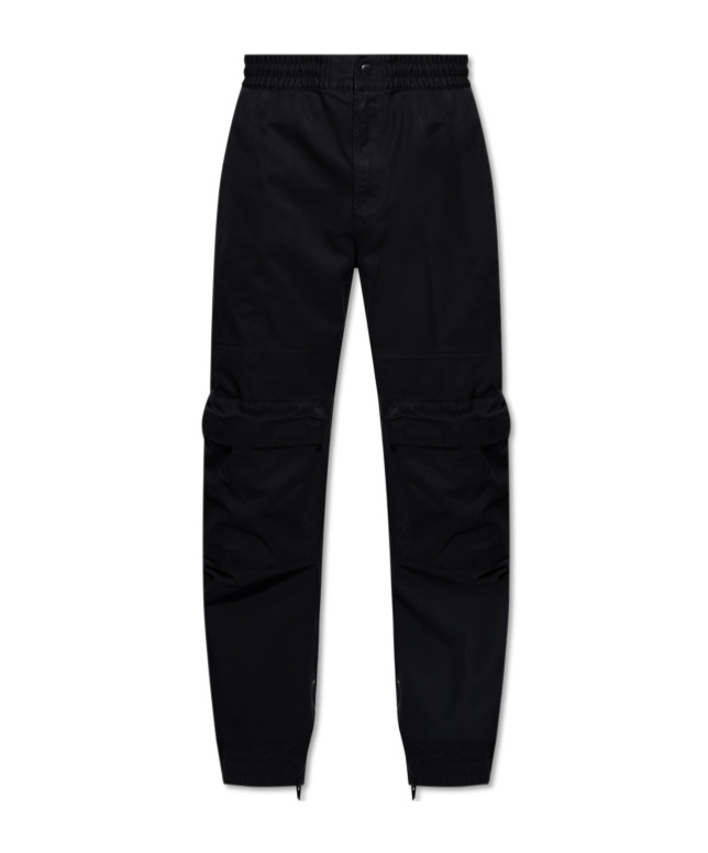 Diesel Casual Pants With Pockets In Black